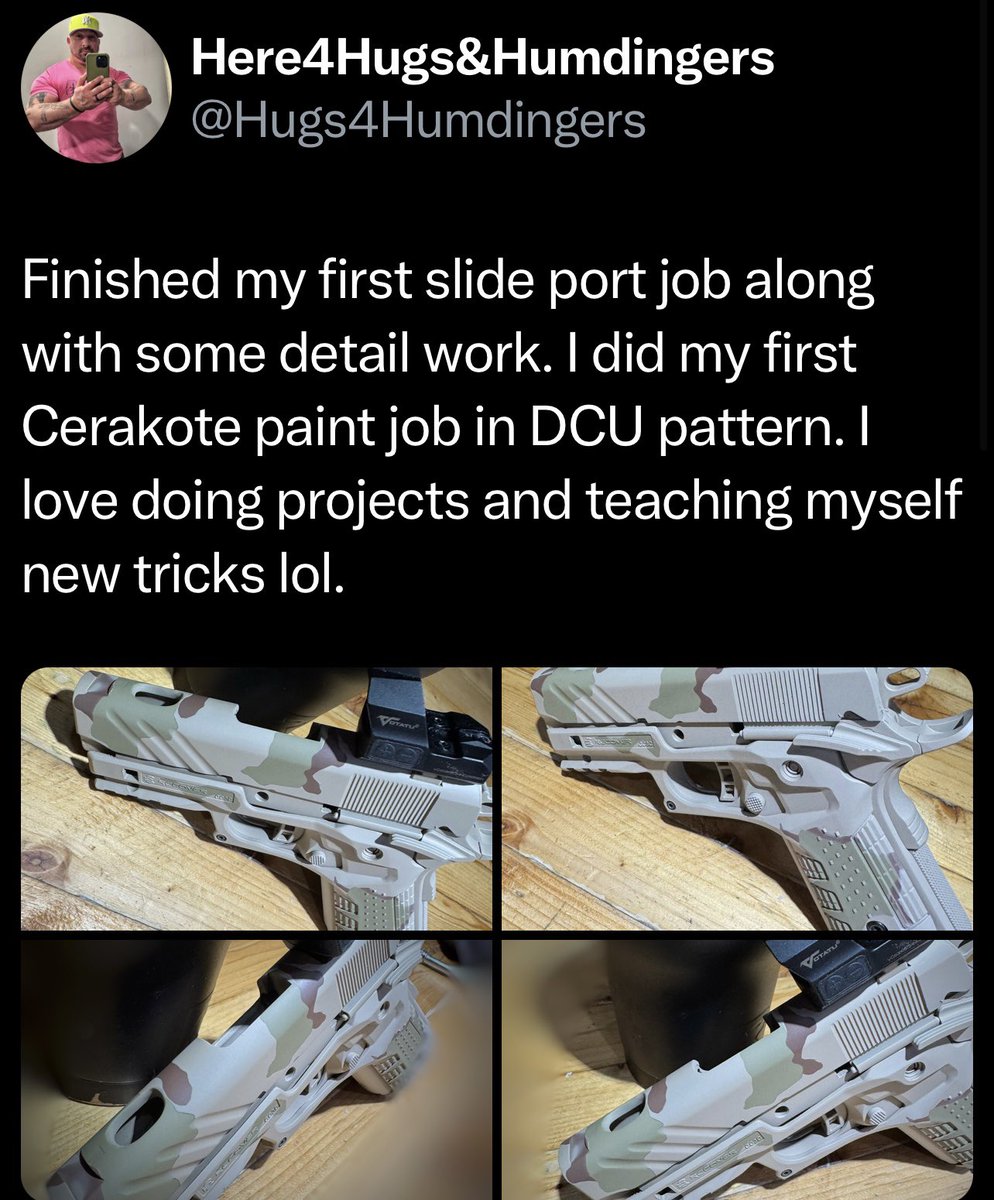 RavensNest1776's tweet image. If you’re not yet following my friend, @Hugs4Humdingers , I recommend you do so.
He’s a Patriot with a big heart for our Republic & he’s straight-up honest about his opinions.
Those of you into hunting and outdoorsy activities may also find him a good follow. ✌🏻🇺🇸