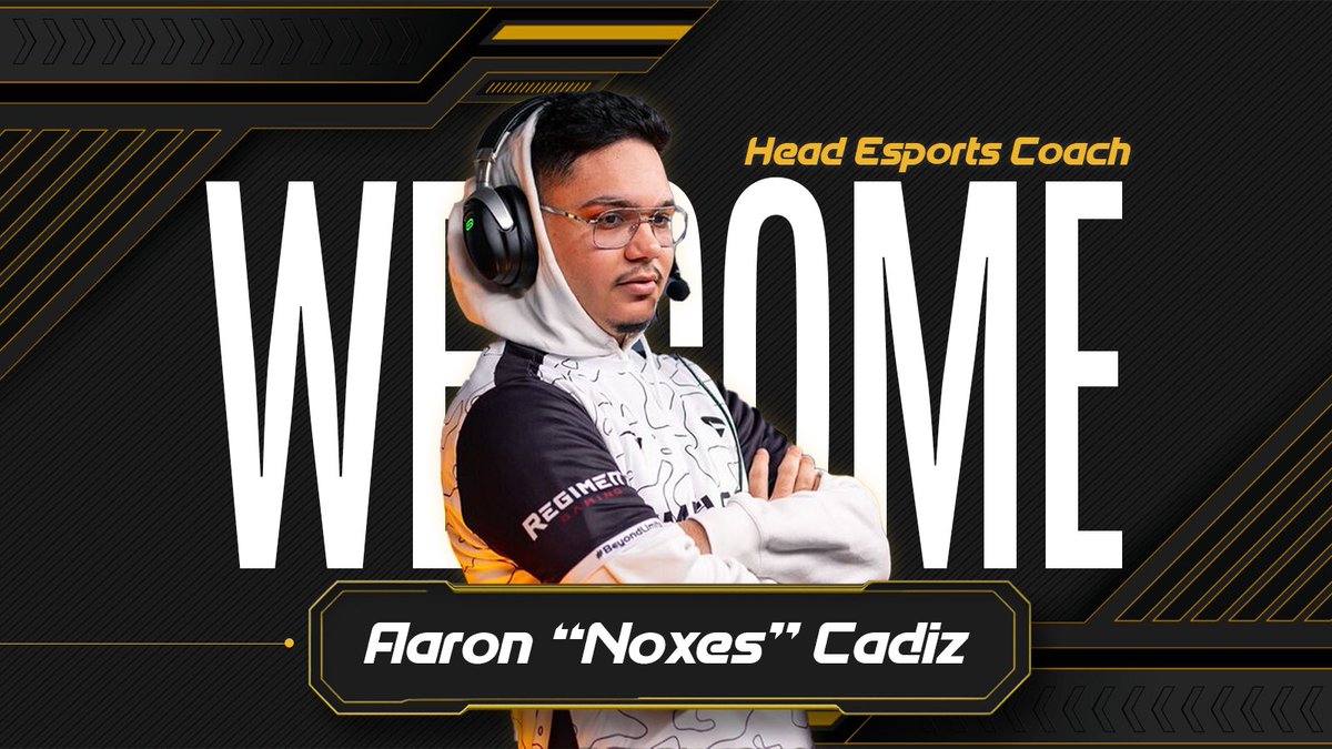 Manchester University Esports is ecstatic to announce Aaron Cadiz <a href="/NoxesRL/">GG_Noxes</a> as our newest Esports Head Coach!!

Aaron will bring his global level of coaching from RLCS and CRL to North Manchester this Fall.

Welcome to the crew, Aaron! Let’s get to work.