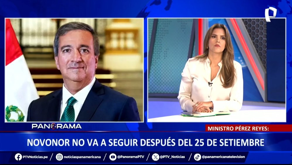 🔴#AHORA EN #PANORAMA | #EXCLUSIVO: MINISTRO PÉREZ REYES RESPONDE A DENUNCIA SOBRE ACUERDOS EN EL MEF. 📷 Ver en directo ► panamericana.pe/tvenvivo