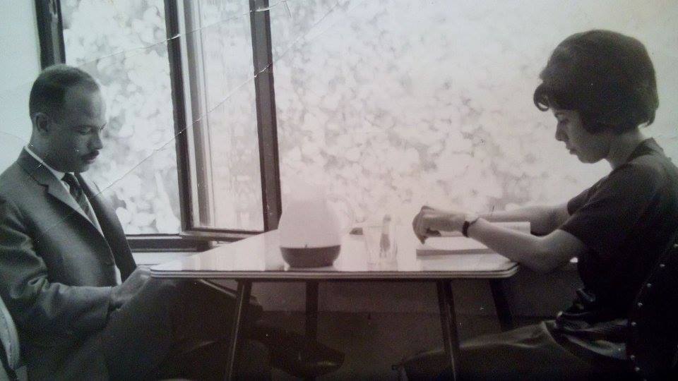 ReemWheat's tweet image. This is likely the early 1970s or late 60s, I was not borne even. my parent studying at the library at Damascus Univ back then! second on the balcony. My Mom was so elegant and she kept that elegance to the last days. There was no war & ppl were fw thinking then...