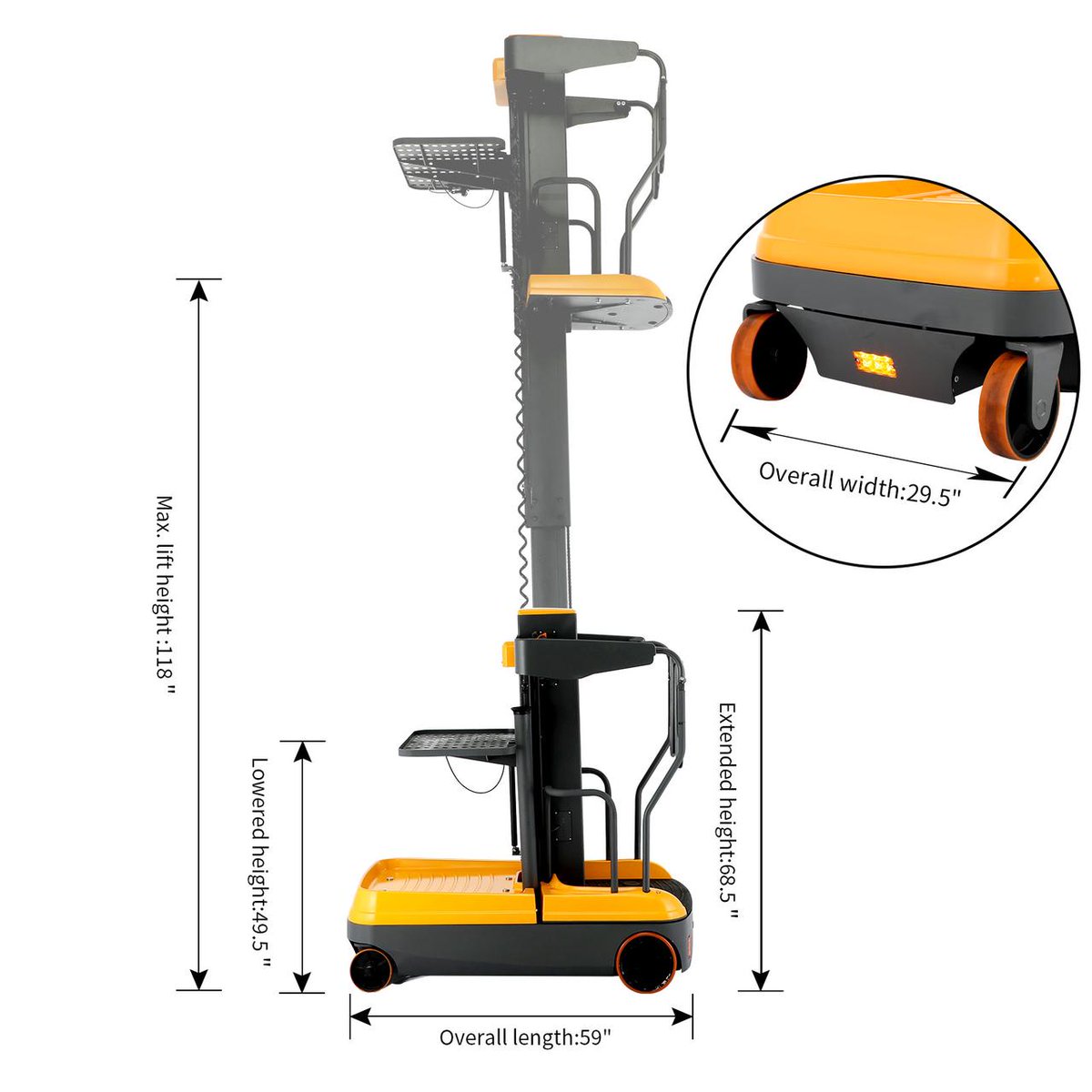 Apolloforklift's tweet image. ⚠️ Worried about safety during order picking?
A-5001 mini order picker features:
✅Safety interlock design
✅High-lift speed limit
👉Learn more: apolloliftus.com/products/apoll…
#ApolloForklift #MiniOrderPicker #SafetyFirst #SmartSpeedControl #WarehouseSafety #Apollo