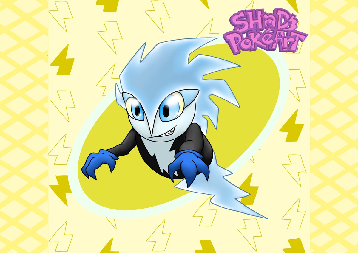 Fakemon Based on Livewire (DC) - Request by g00rkithetoucan on Tiktok #pokemon #pokemonart #fakemon #pokemonfusion #shadzpokeart #pokemonfanart #pokemonfan #livewire #livewiredc #dc #darkcomics #pokemondrawing #pokemonartist #digitalart #art