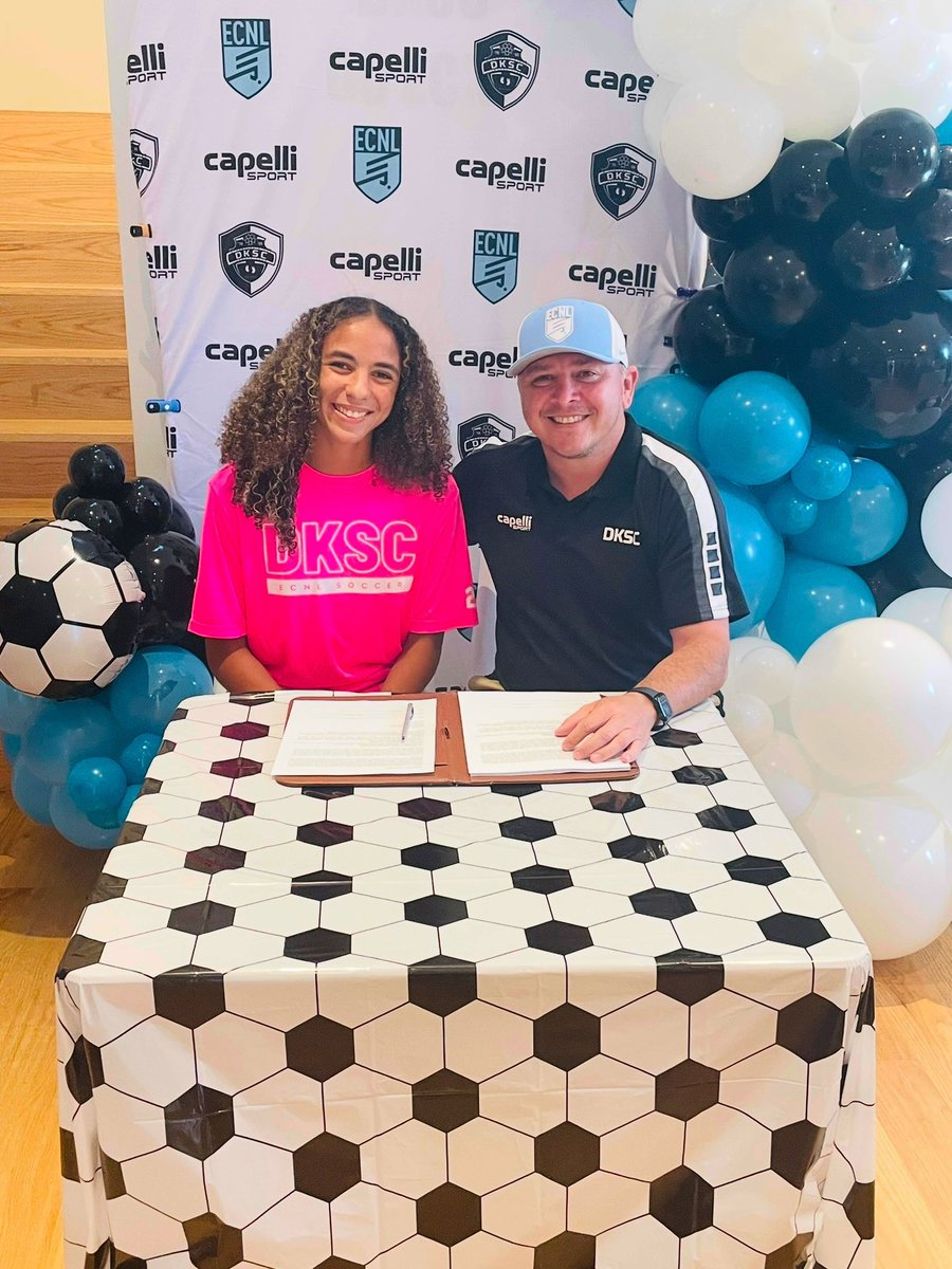 Had a great time today at our <a href="/DKSC09gECNL/">DKSC 09G ECNL</a> 25/26 season signing party. Only 2 seasons left before college. Looking forward to making this my best season yet!

<a href="/ECNLgirls/">ECNL Girls</a> 
<a href="/TheSoccerWire/">SoccerWire</a> 
<a href="/PrepSoccer/">Prep Soccer ⚽️</a> 
<a href="/TopDrawerSoccer/">TopDrawerSoccer</a> 
<a href="/PrepSoccerTX/">Prep Soccer Texas</a>