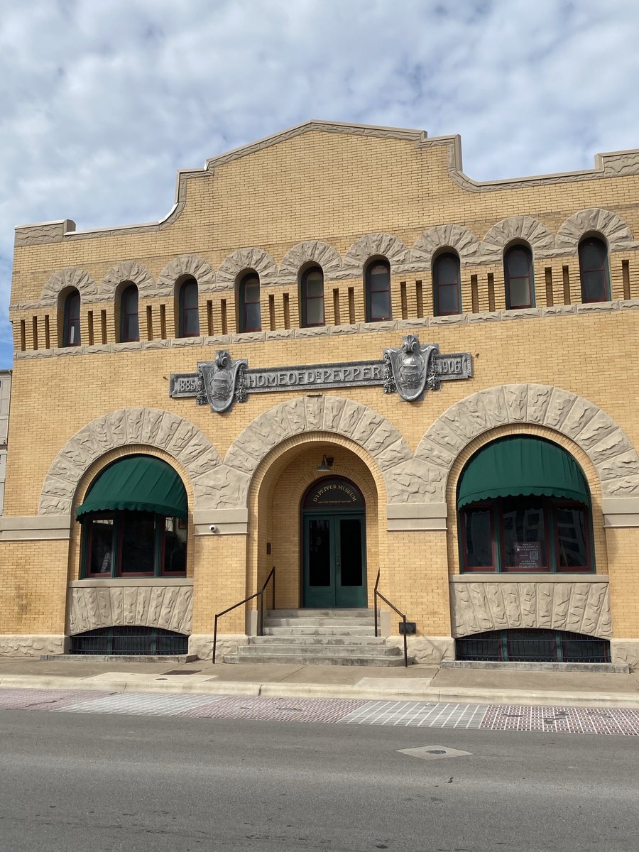 koesy11's tweet photo. Dr Pepper Museum yesterday in Waco https://t.co/ZwgMu8ZYNb