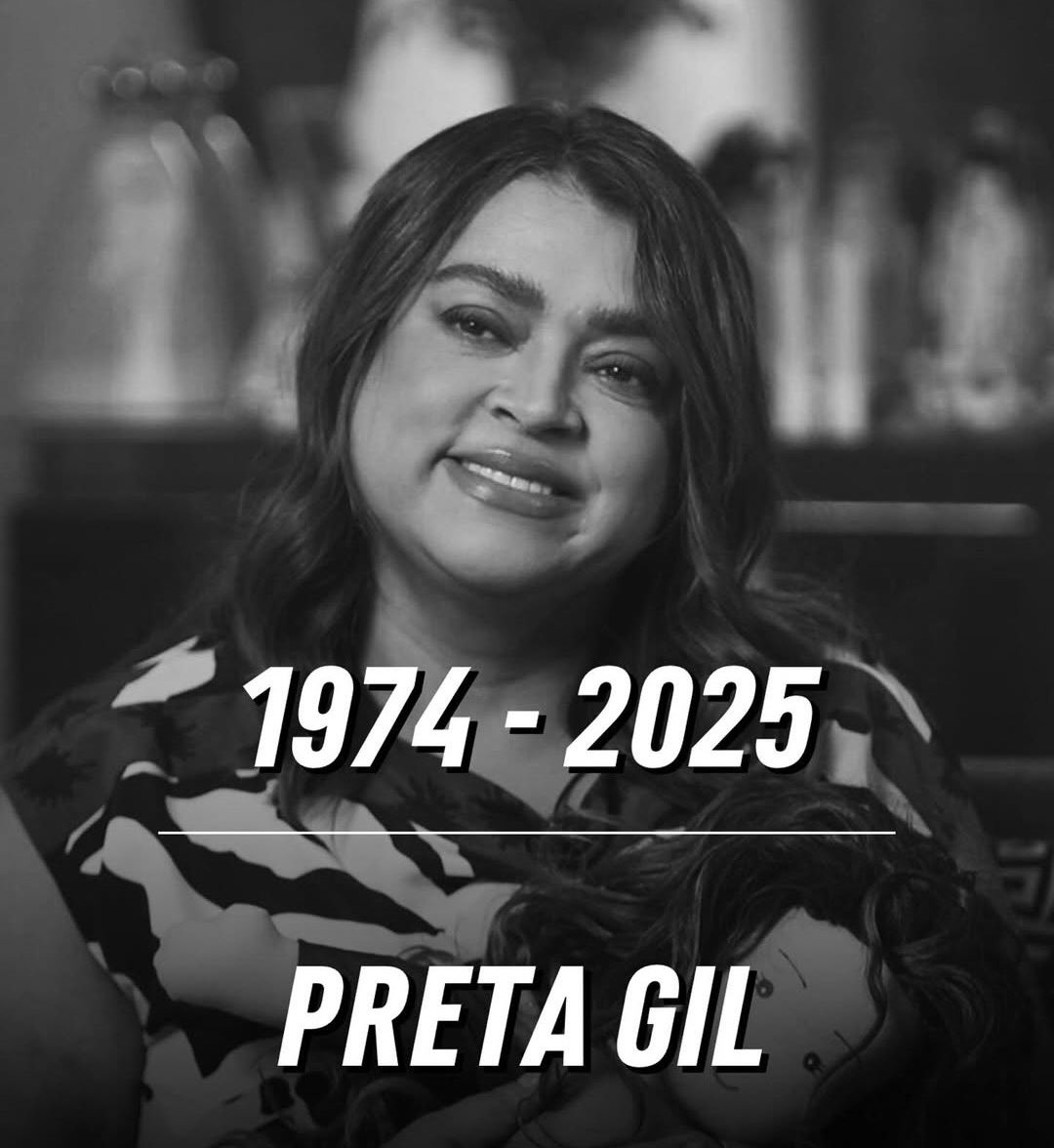 thjoias1's tweet photo. O Brasil se despede de @PretaGil, uma artista que marcou gerações com sua alegria e coragem. Meus sentimentos mais profundos e minhas orações a @gilbertogil, à família e aos amigos. https://t.co/m6GSeyP5rJ