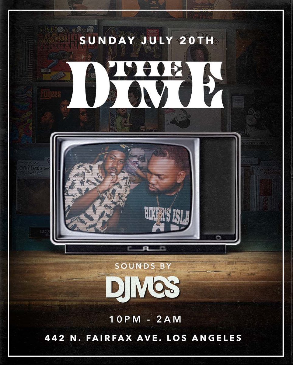 Tonight at <a href="/TheDimeLA/">The Dime ®</a>
