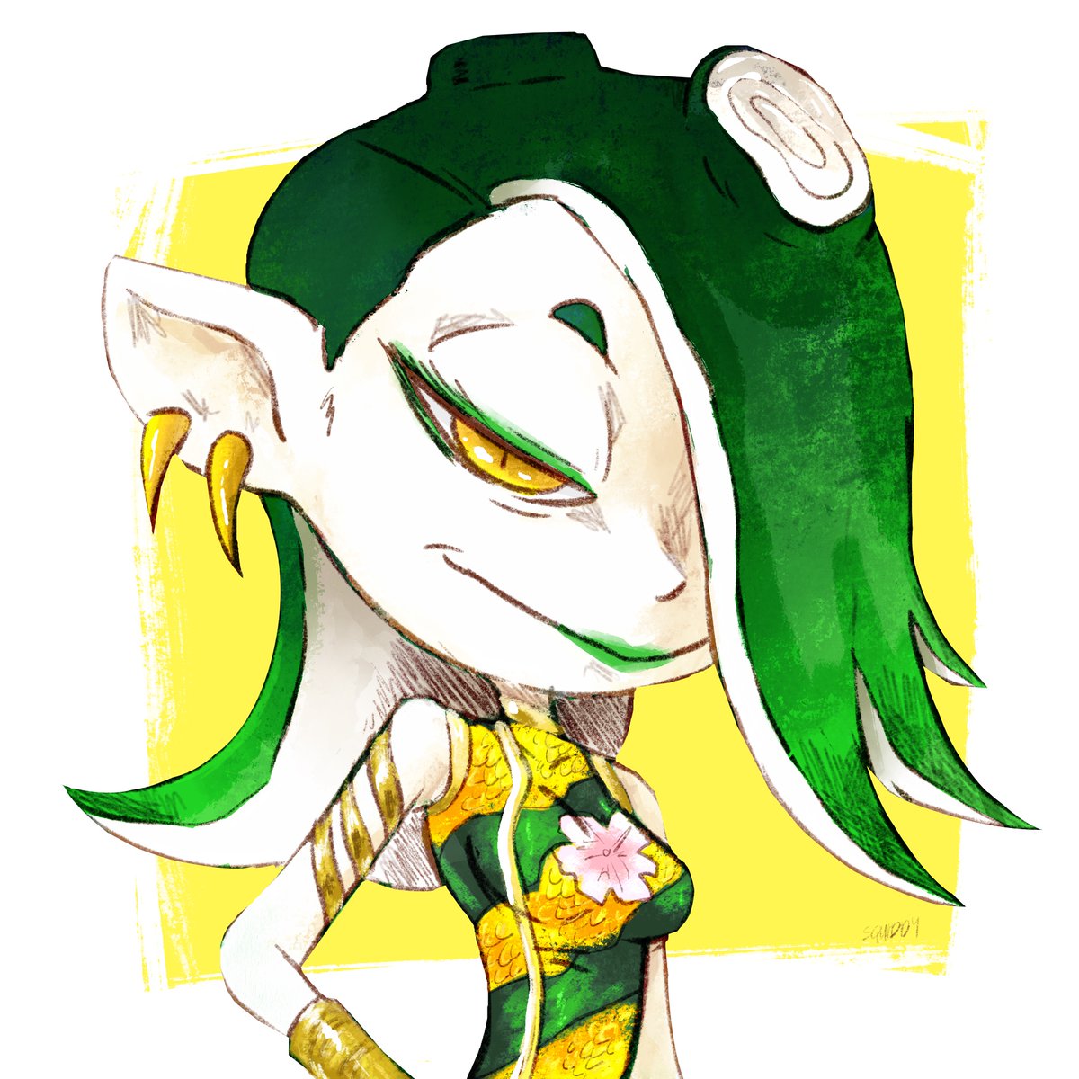 fuchsia_ff00ff's tweet image. #スプラトゥーン #ファンアート