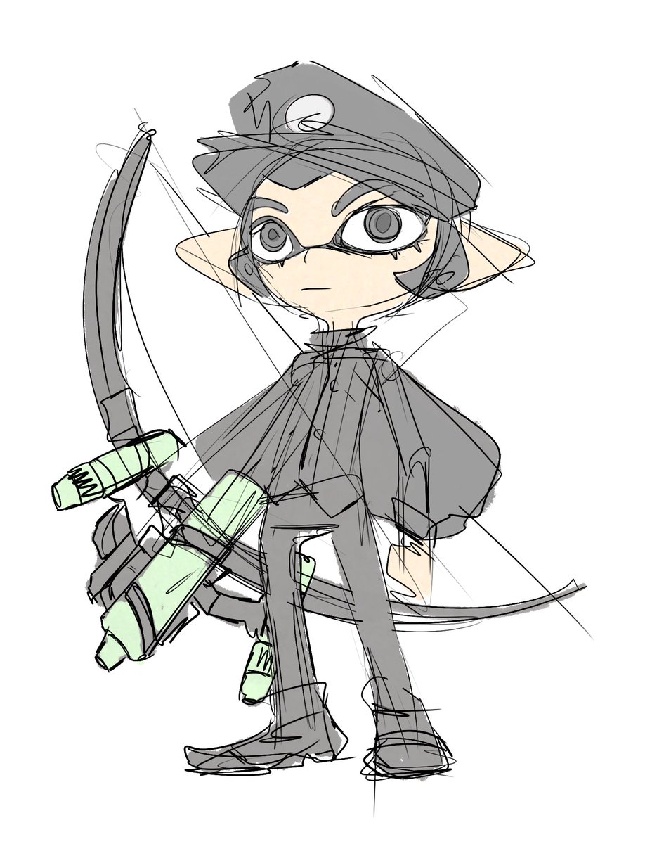 fuchsia_ff00ff's tweet image. #スプラトゥーン #ファンアート