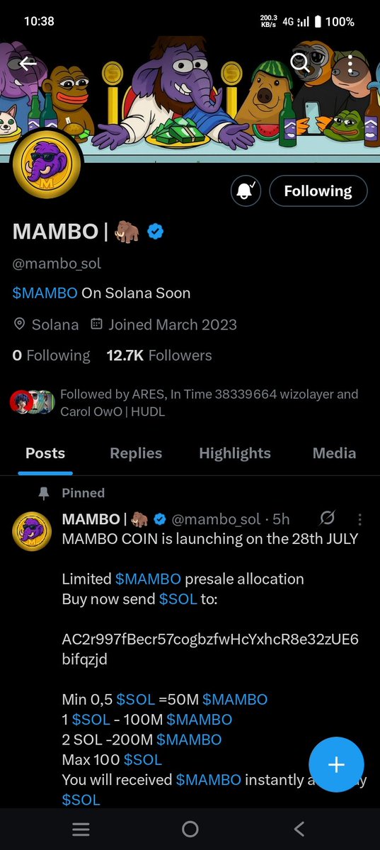 @mambo_sol Done 🔥🔥
8DQw5S2hNfFshnpYzuuVDxNYw3tLEMoyg9E6rgd1SsBY