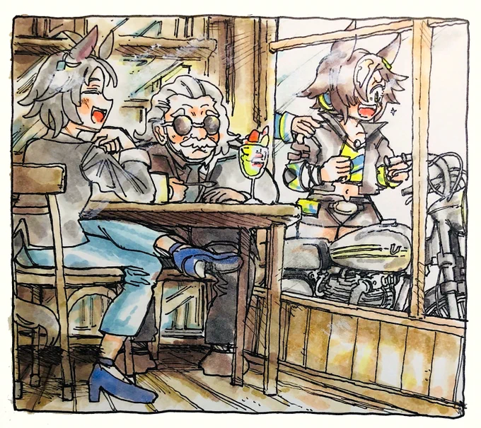 うろうろ... 