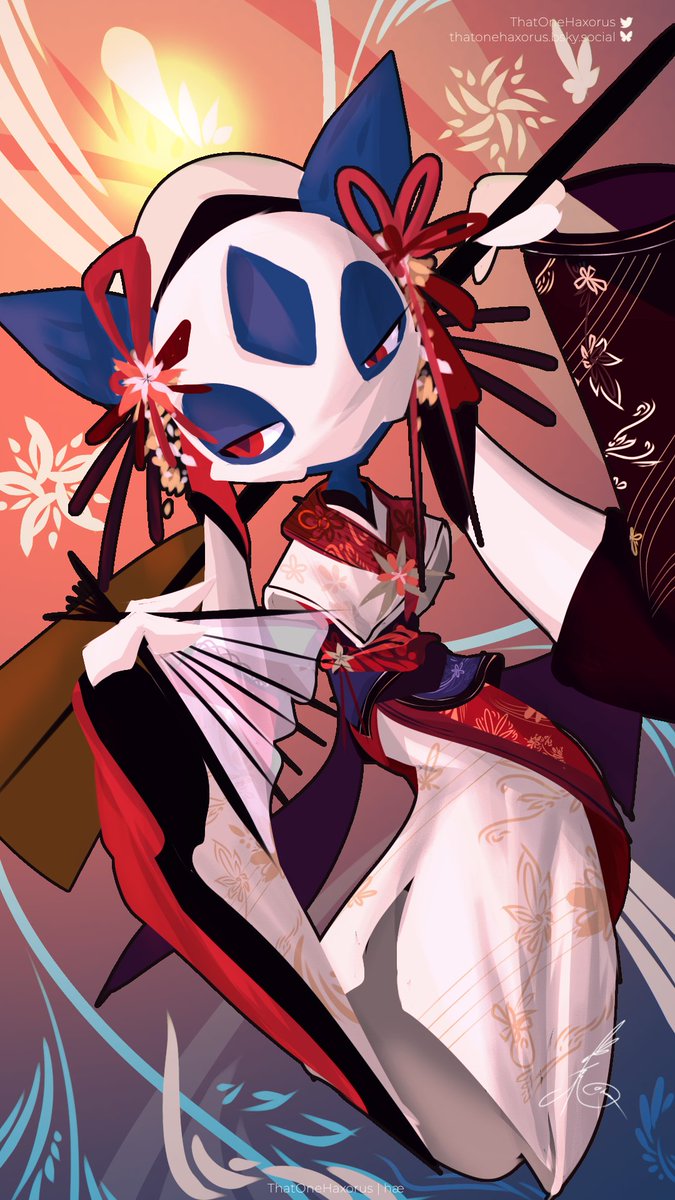 Frostwraith wizard Froslass
氷魂の魔導士たる　ユキメノコ