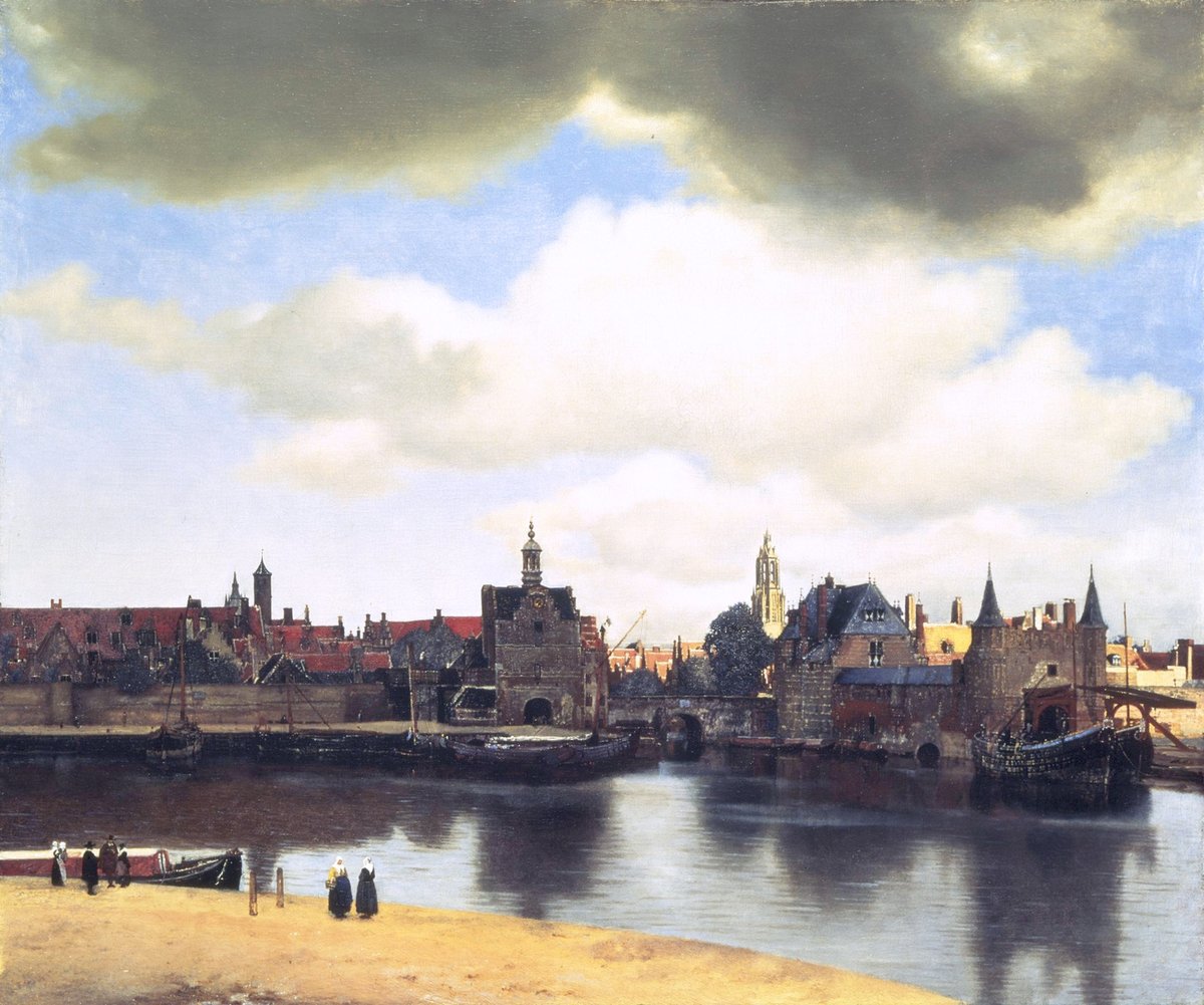 ArtistVermeer's tweet image. View of Delft