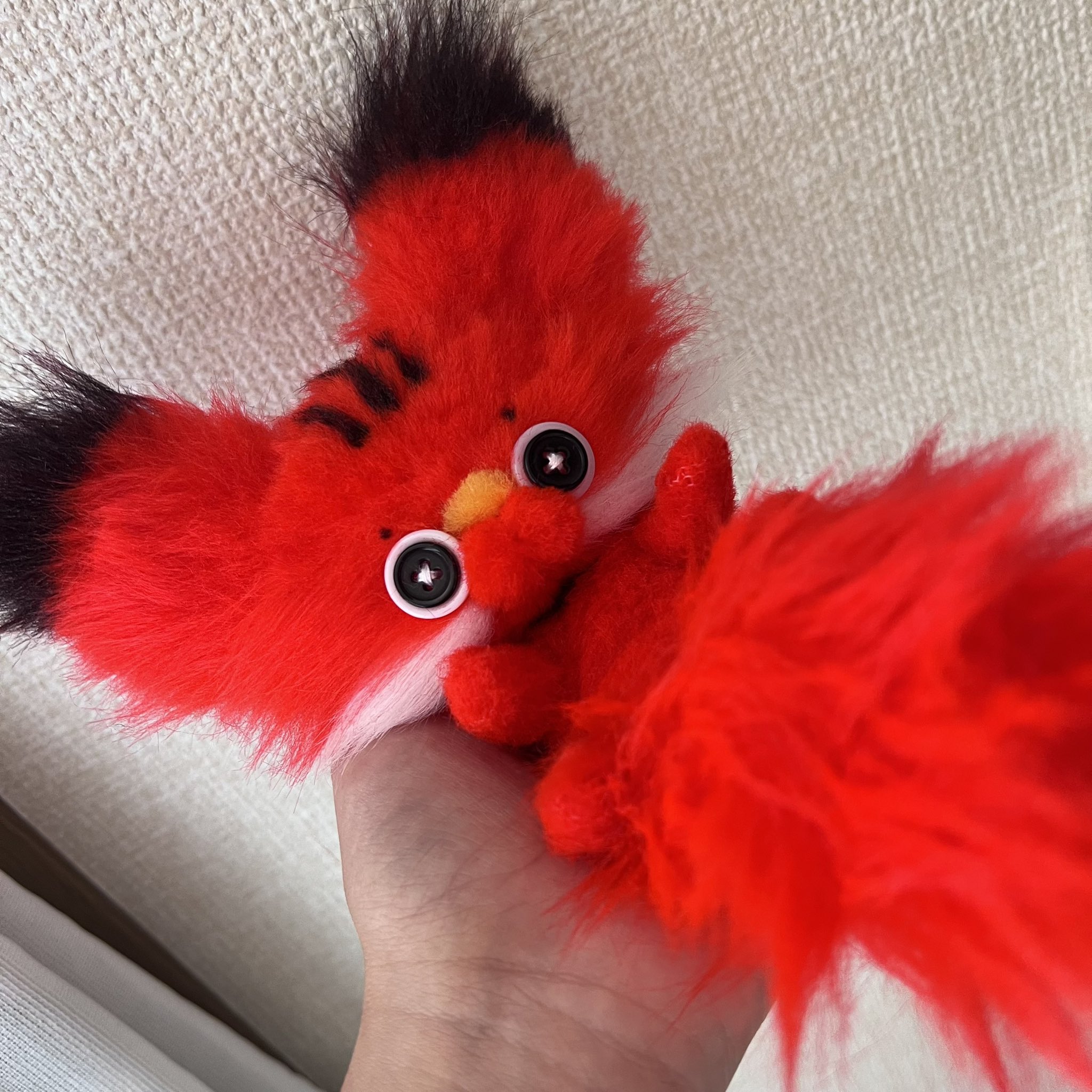 身代わり毛玉幻獣 赤べこ 身代わり毛玉幻獣 赤べこ （新年一発目レビュー クオリア「神獣