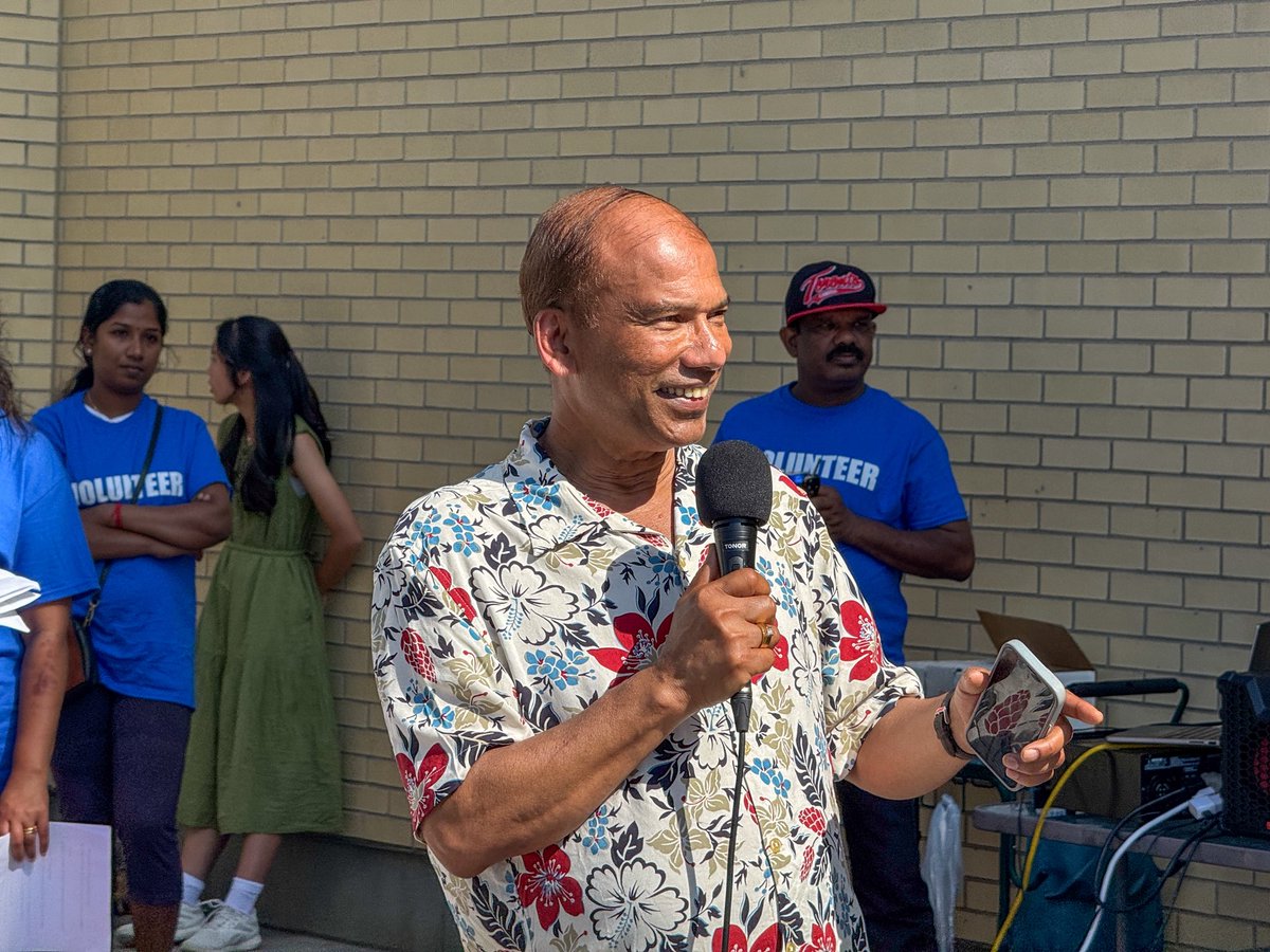 MichaelParsa's tweet image. Great to join my caucus colleagues in #MarkhamThornhill this afternoon for Logan Kanapathi's Community BBQ!
Thank you to all the volunteers and to everyone who helped to make this event possible!
@LoganKanapathi @laurasthornhill @Sflecce @RaymondChoPC