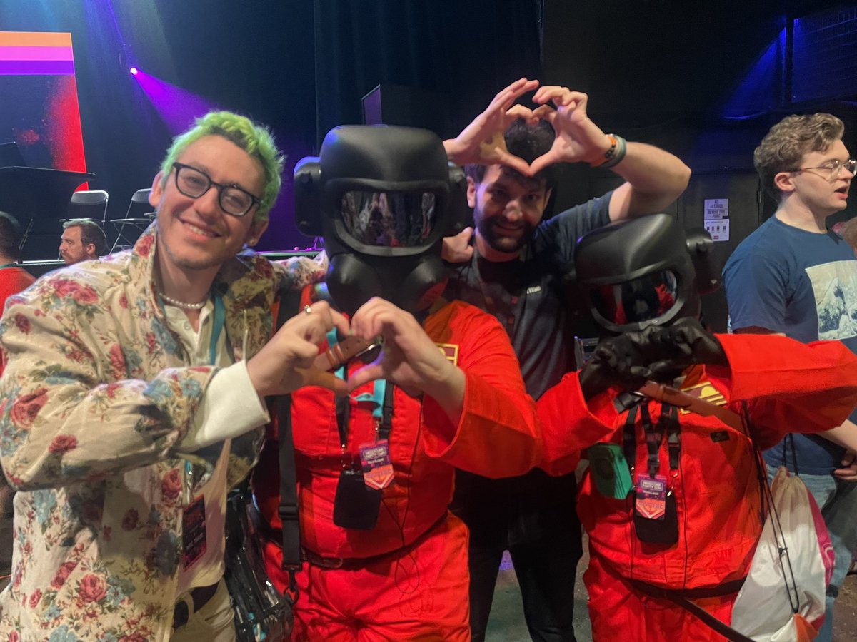 ProfCsChaos's tweet image. Had an absolute blast at NPC this year; thank you across the board to @ChaoticK9 , @JTMusicTeam , @LivingTombstone , @longestsoloever and every other artist we met up with throughout the event. You guys were awesome to chat with and we can’t wait to go back next year! #NPC2025