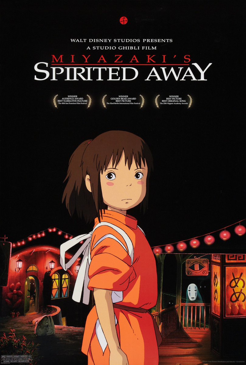 AniRave's tweet image. 2003 Oscar Winner 'Spirited Away' by Hayao Miyazaki & Studio Ghibli Premiered 24 years ago today.