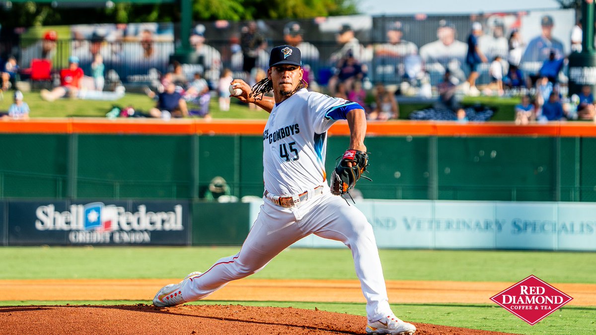 SLSpaceCowboys's tweet image. Miguel Ullola fired a Sugar Land season-high 11 strikeouts as the Space Cowboys clinched a series sweep over Salt Lake on Sunday.
@RedDiamond Recap - atmilb.com/414MHnb