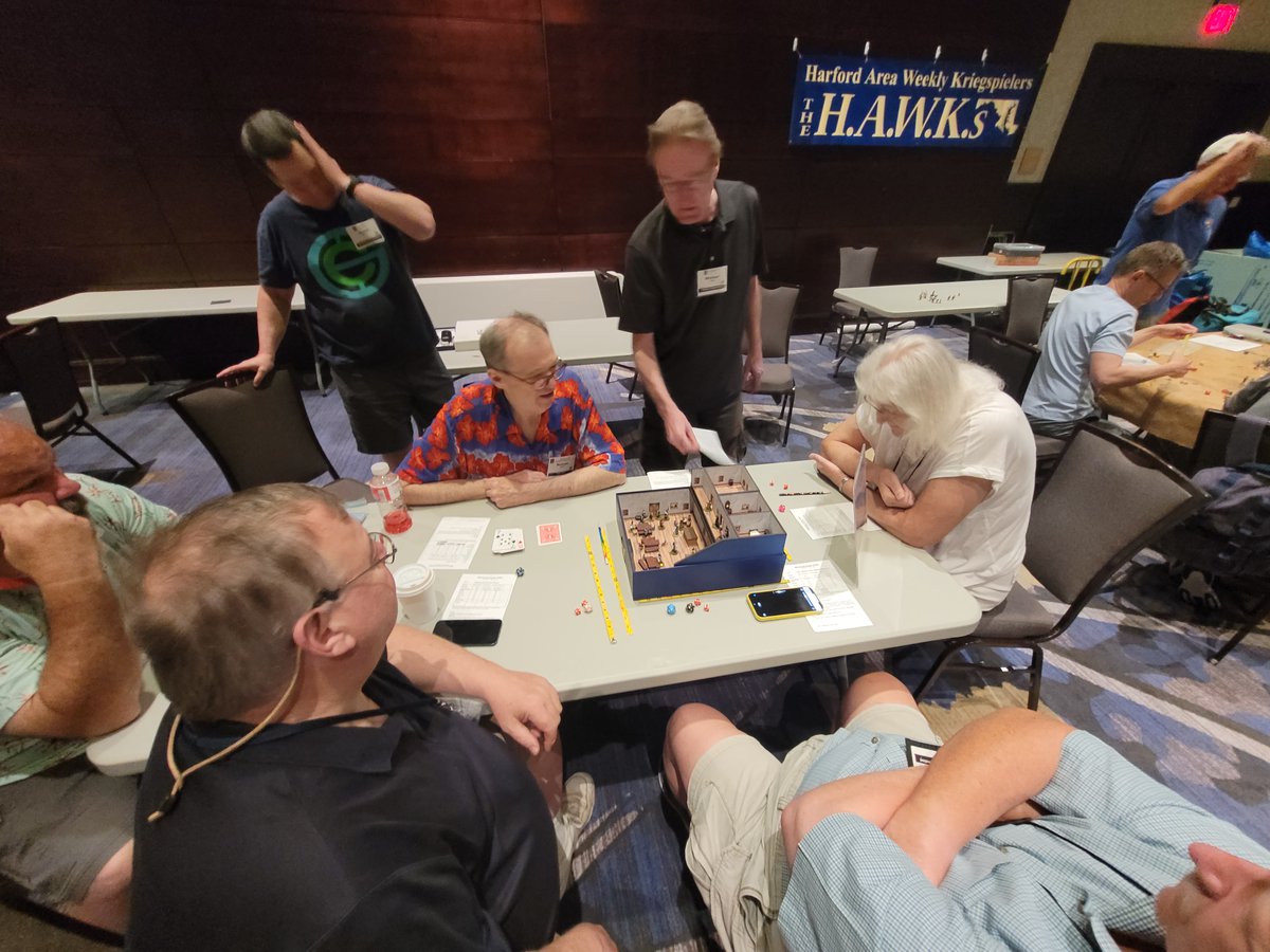 HMGS_Inc's tweet image. In Zorro and the Treasonous Theft, players delved into the shadowy intrigue of Los Angeles as El Zorro raced against time to unmask a dark plot. Outlaw or hero, the legend came alive in this thrilling tale, expertly guided by GM Duncan Adams of The Hawks. #Historicon2025