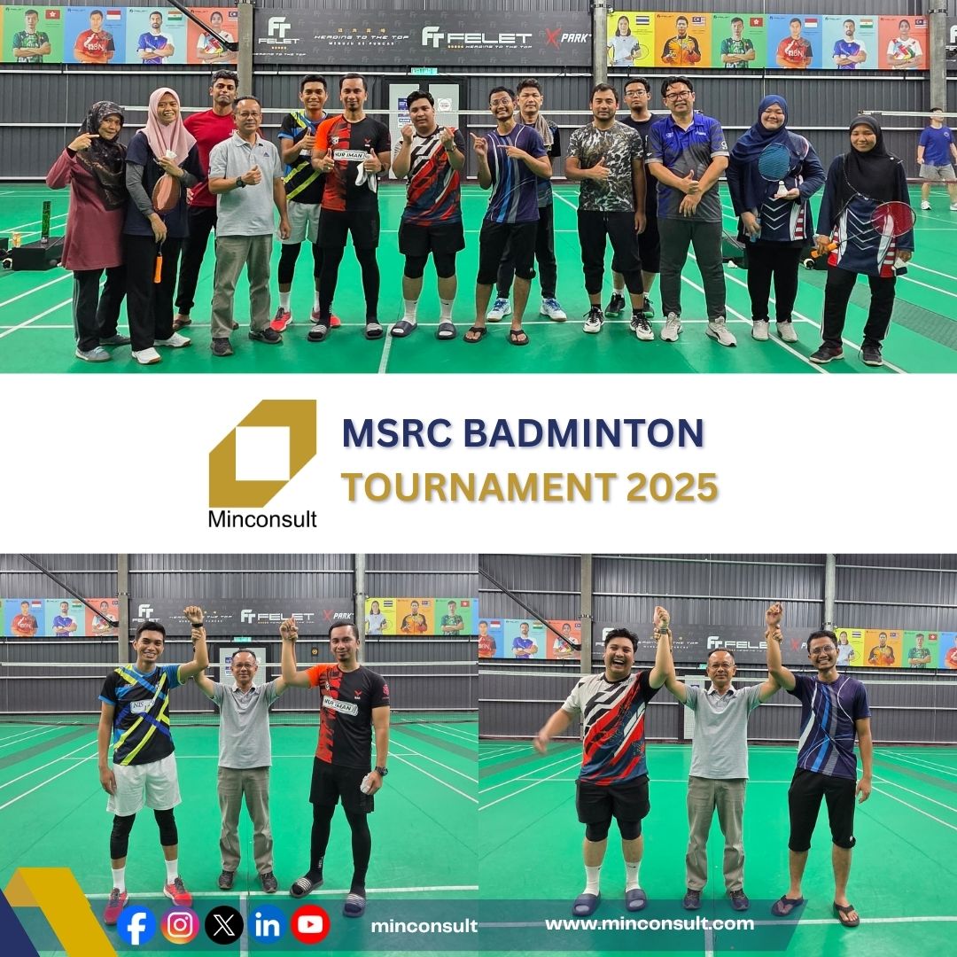 minconsult's tweet photo. Minconsult Badminton Tournament 2025

It was a truly exciting weekend! MSRC hosted a Badminton Tournament this June, bringing together the most competitive teams for an adrenaline-fueled competition filled with unforgettable moments.

Congratulations to our Champions! https://t.co/j28zEG25Q2