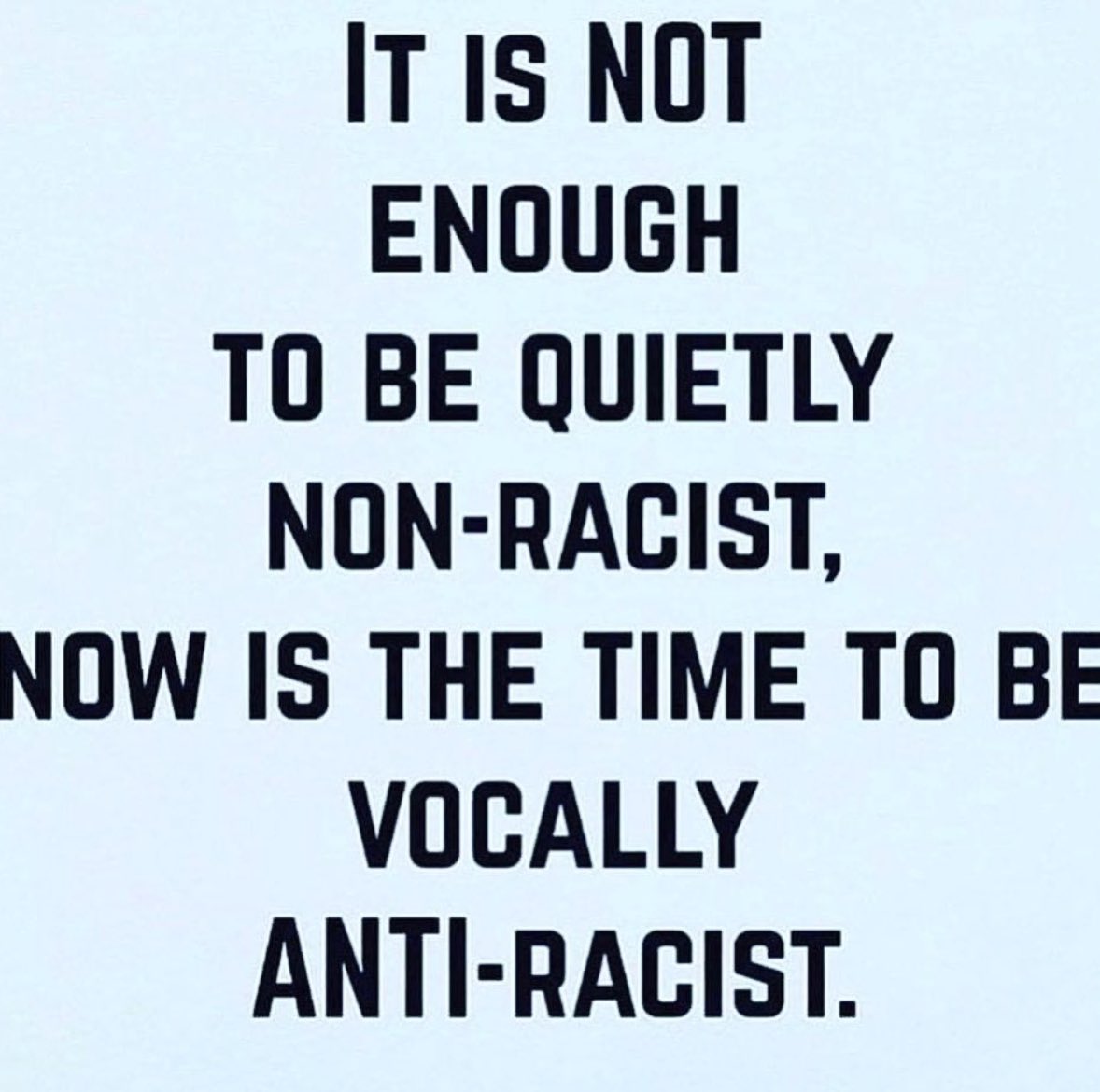 When will people start seeing people for who they are and not based on the color of their skin? Don't walk into your churches every Sunday, read your bibles, say your prayers at night, and then turn around and be a racist! That's the biggest hypocrisy and I cannot stand it.