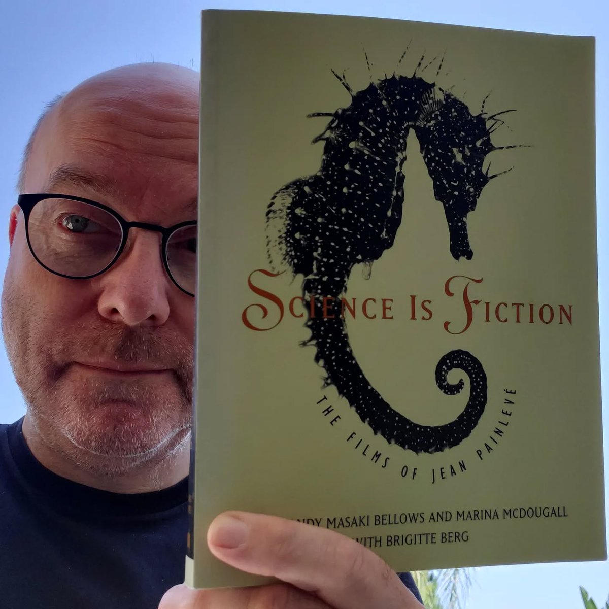 kershed's tweet image. Just read: Science is Fiction : The Films of Jean Painleve. A fascinating book about a French filmmaker who made poetic scientific films and hung out with the Surrealists.
You can watch some of his films here: youtube.com/watch?v=DTpgDq…