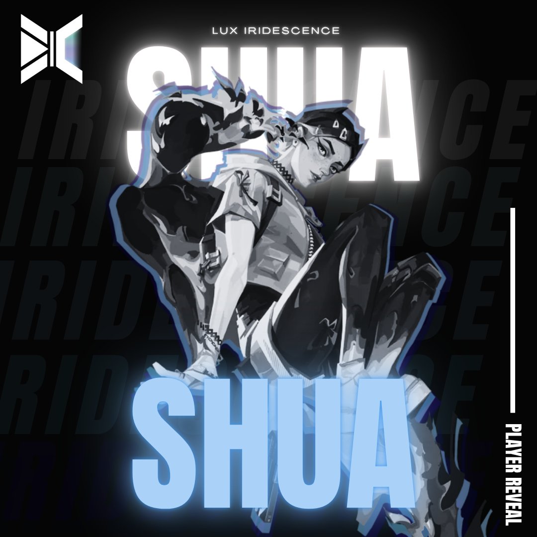 He’s got strats, vibes, and a little bit of delusion🤭
.
.
Welcome @shuajy_ to Lux Iridescence!💎
.
.
#LuxEsports #LuxIridescence #PlayerReveal