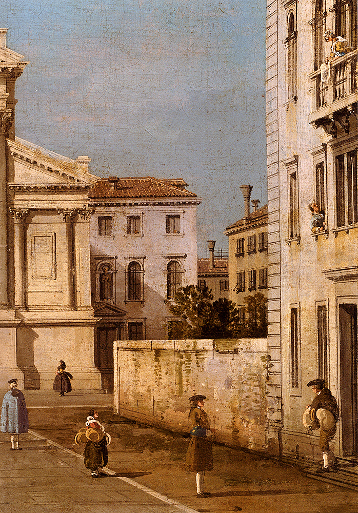 ArtistCanaletto's tweet image. San Francesco della Vigna, Church And Campo #artbots #canaletto