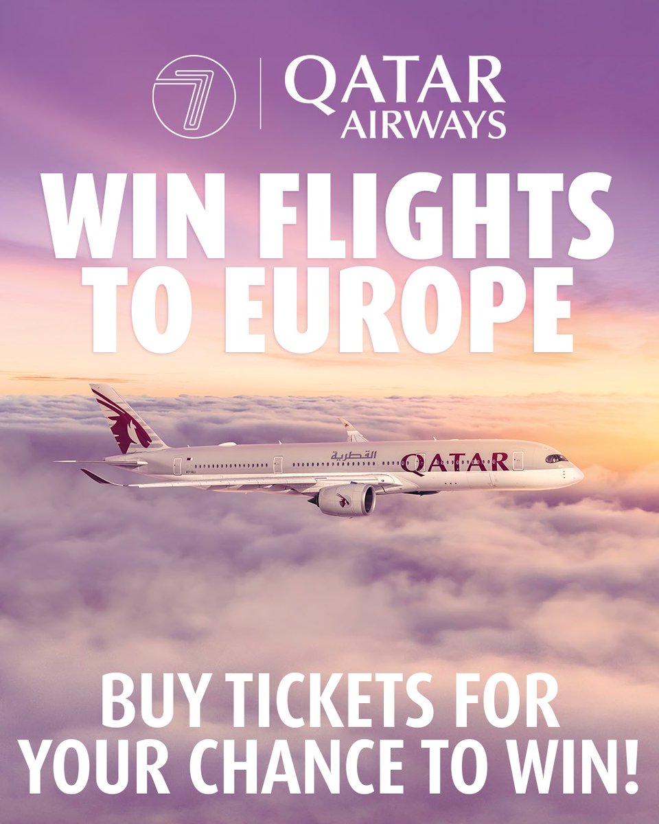 Soccer7sSeries's tweet image. Your ticket to #Soccer7sSeries could take you to Europe 🛫
Buy your tickets between 21–25 July and you might just win 2 return flights to Europe with Qatar Airways!
Don’t sleep on this. 🎫 Get your tickets now: ticketmaster.sg/activity/detai…
#FasterFootball