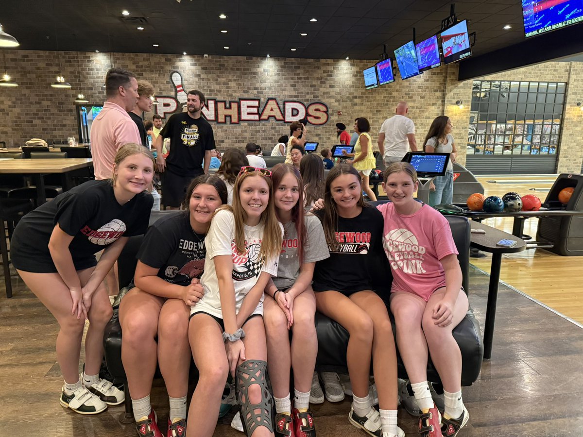 Bowling and team dinner tonight before a couple days of team camp at Munciana!