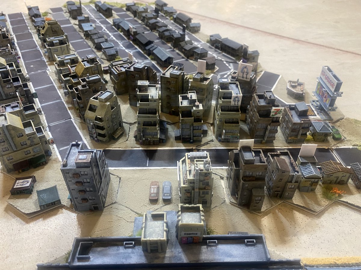 knightsandweek1's tweet image. Here is what it looks like in place. The open hex takes you to the train station. #battletech