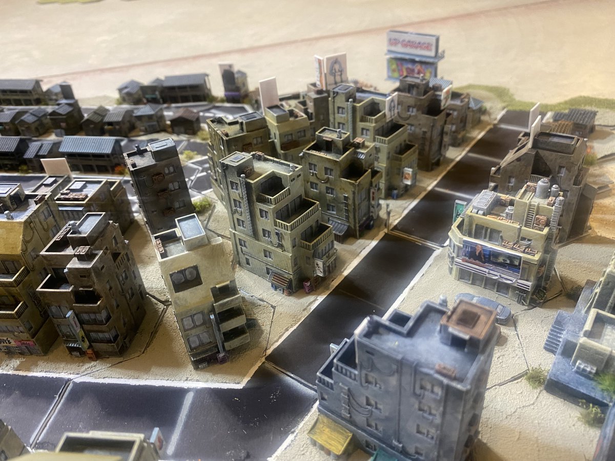 knightsandweek1's tweet image. Here is what it looks like in place. The open hex takes you to the train station. #battletech