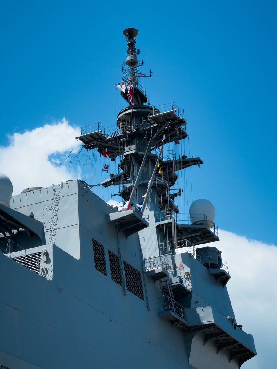 himajin_33gou_'s tweet image. 広尾町十勝港第四埠頭に、海上自衛隊の護衛艦「ひゅうが」が来てました☺️
今日が最終日という事で色々と☺️
その1
iPhone 14 Pro