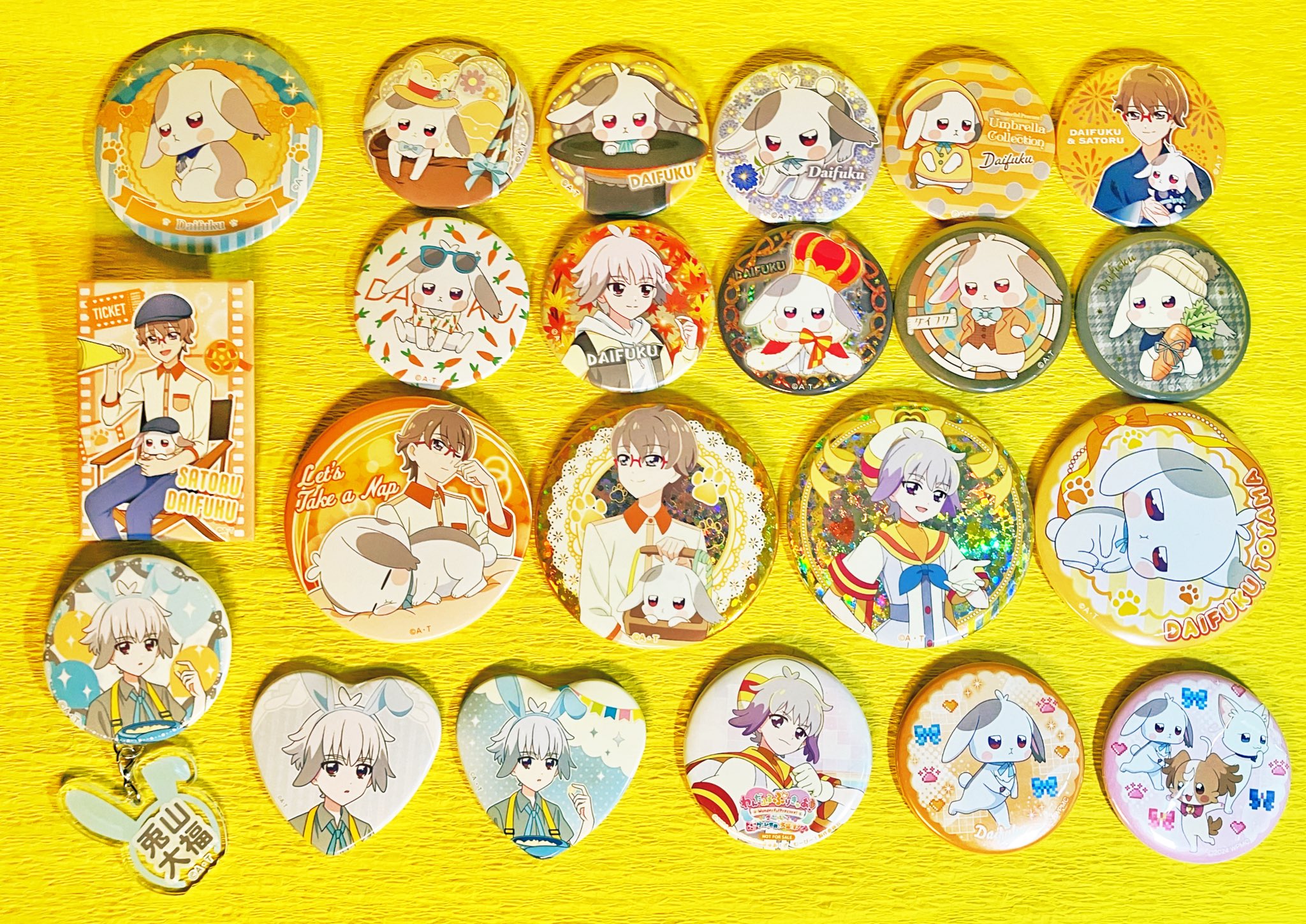 【プリキュア】 プリスト わんぷり 缶バ コンプ まとめ売り わんだふるぷりきゅあ クリップカンバッチ 缶バッジ 3種