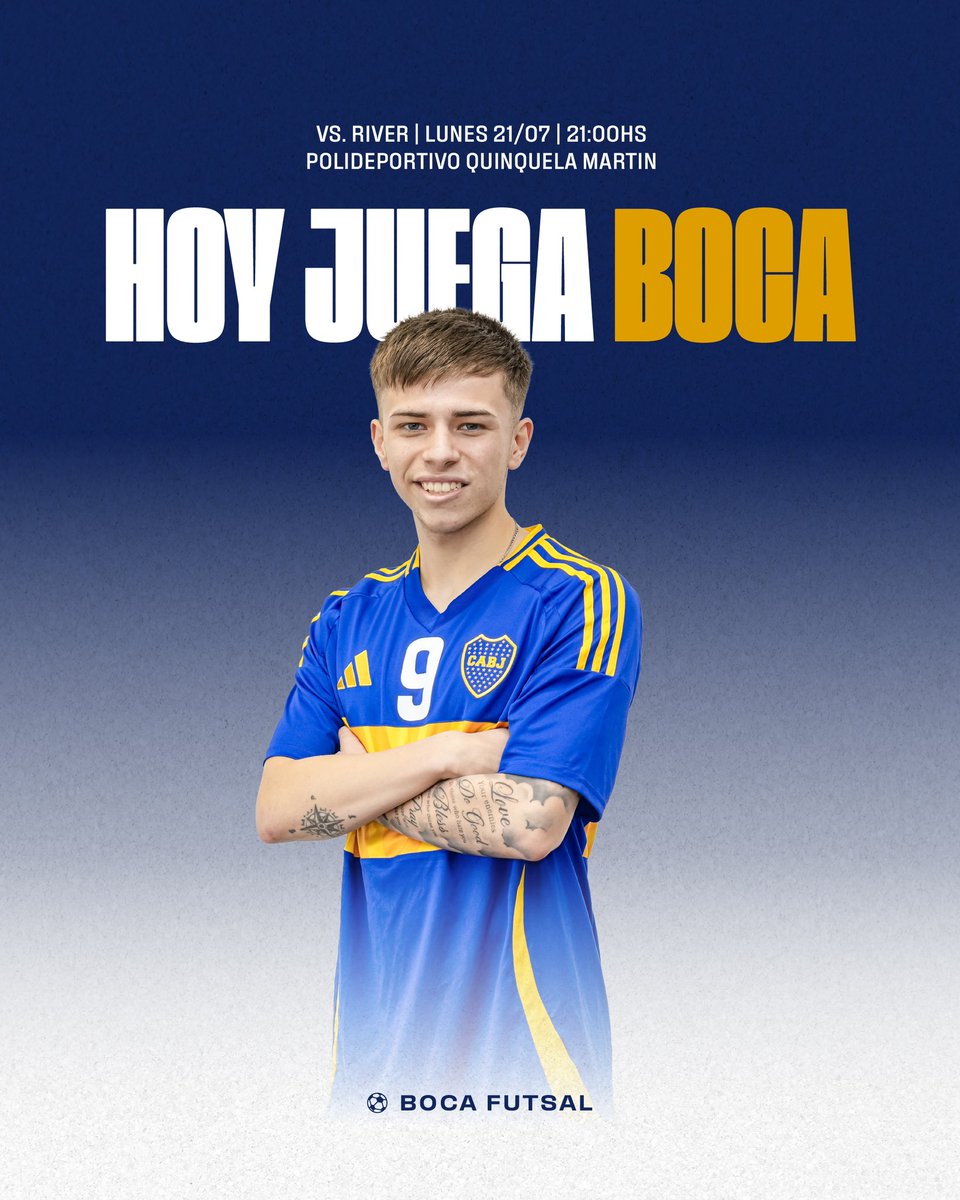 ¡𝗛𝗼𝘆 𝗷𝘂𝗲𝗴𝗮 #𝗕𝗼𝗰𝗮!

⚽🔵🟡🔵
