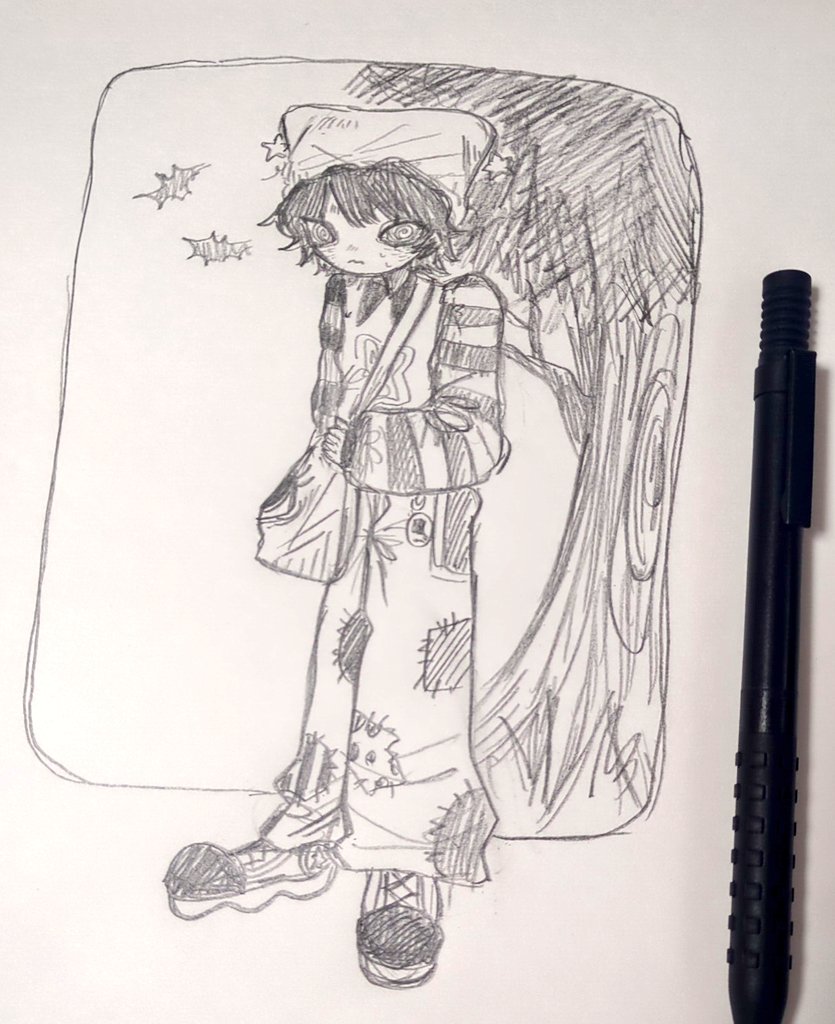 uka_nemuri_000's tweet image. 人間を描きたいと描けないがいつまで経っても解決されない……
既存のキャラ達の世界観に一生当てはめれないし、人間諦めるしかないのか……?