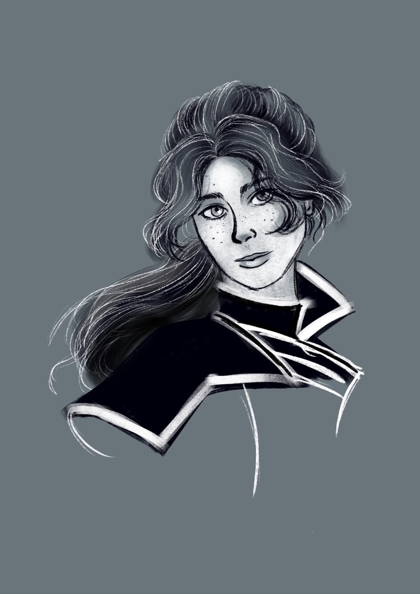 rebeccawongsl's tweet image. About to make the mistake of posting this WIP and then never finishing it or hating what it becomes when it’s done. #maelle #Expedition33 #myart #wip