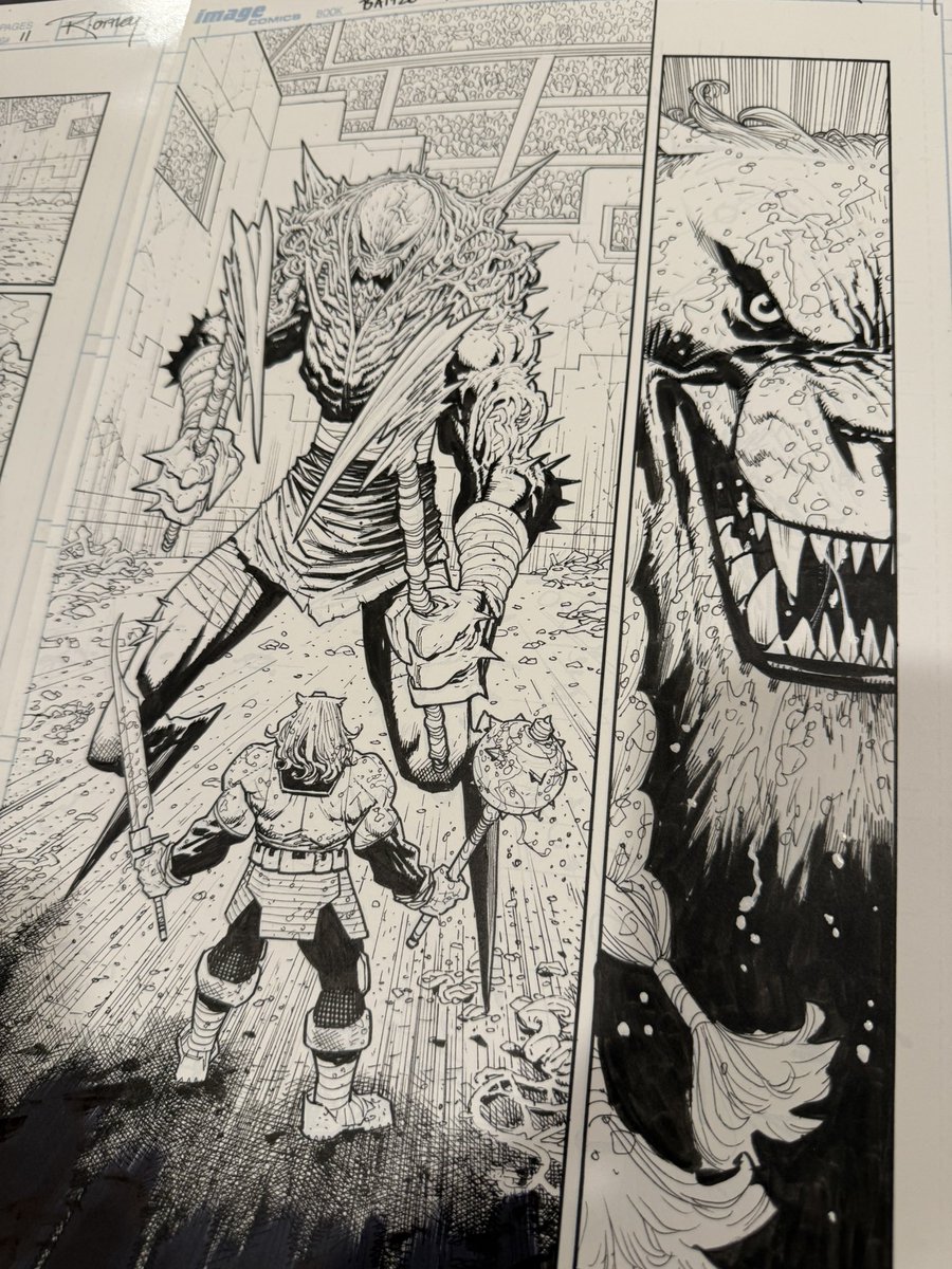 RyanOttley's tweet image. Thanks for collecting Battle beast! This is one of the most fun books I’ve ever had a hand in making. Robert is turning in the wildest scripts ever. My god, where this book is going is beyond what you will be expecting.