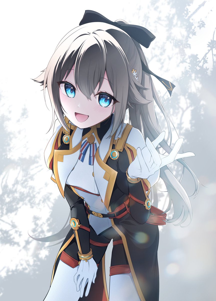 prmn00's tweet image. 推しのお誕生日だから去年別アカで上げてた絵〜！新サクラ大戦のランスロットちゃんです