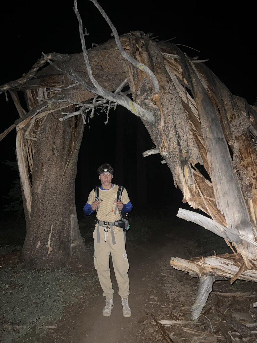 When I was 7 my dad took me backpacking for three days and a 40 mile hike on the TRT. Now 7 years later we hiked 42 miles in two days on a different section. It was a roller coaster of emotions with fun times and misery. At one point we ran out of water and had to hike another 5