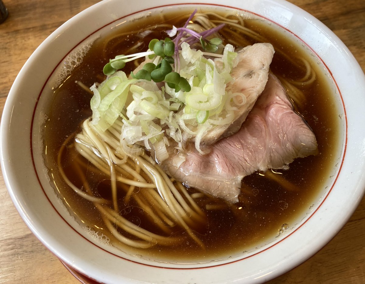 サクラソバストア　喜連川
淡麗煮干しソバ(限定)
淡麗旨し。
濃厚、セメントもアリだが、淡麗も良い。