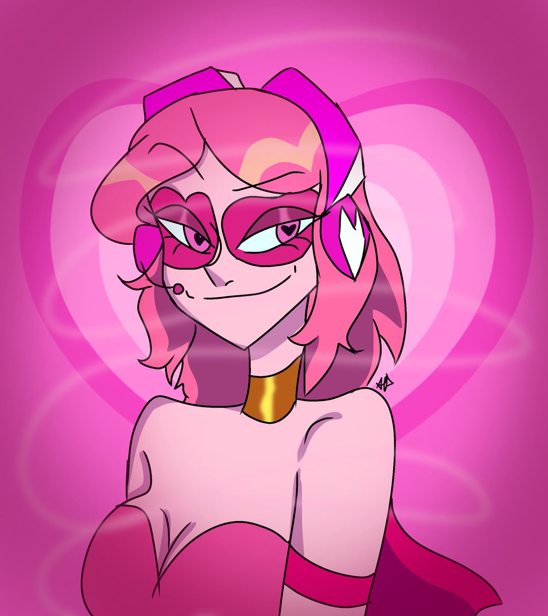 Rextherecker's tweet photo. LOVE YOU MISS HEED UGH I KNEW YOU WOULD BE BACK 💕💕 #Heedart #HeedArt #villanousmissheed #MissHeed #missheedfanart #villanous #rextherecker https://t.co/n5MEJvZ3sE