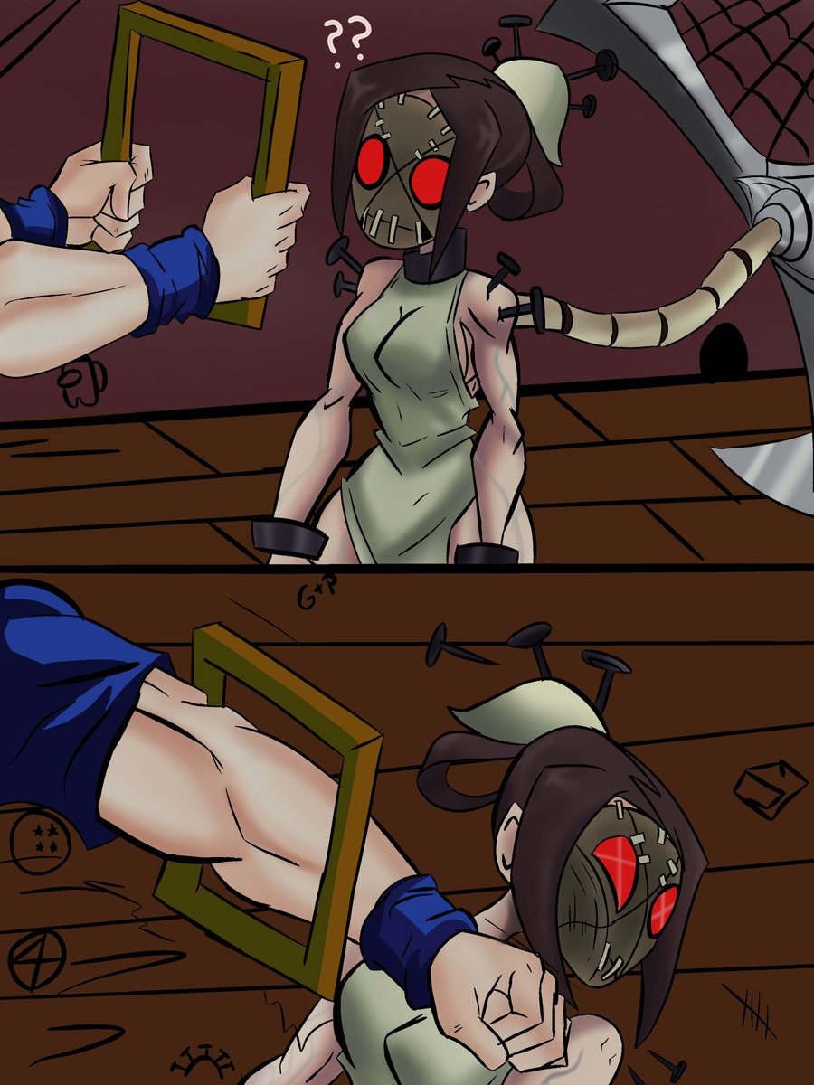 b19set30059's tweet image. Mira al espejo Carol , mira el espejo
(Fue el primero con más votos :v)
#Skullgirls #Skullgirlsfanarts #MiraiGohan #Painwheel