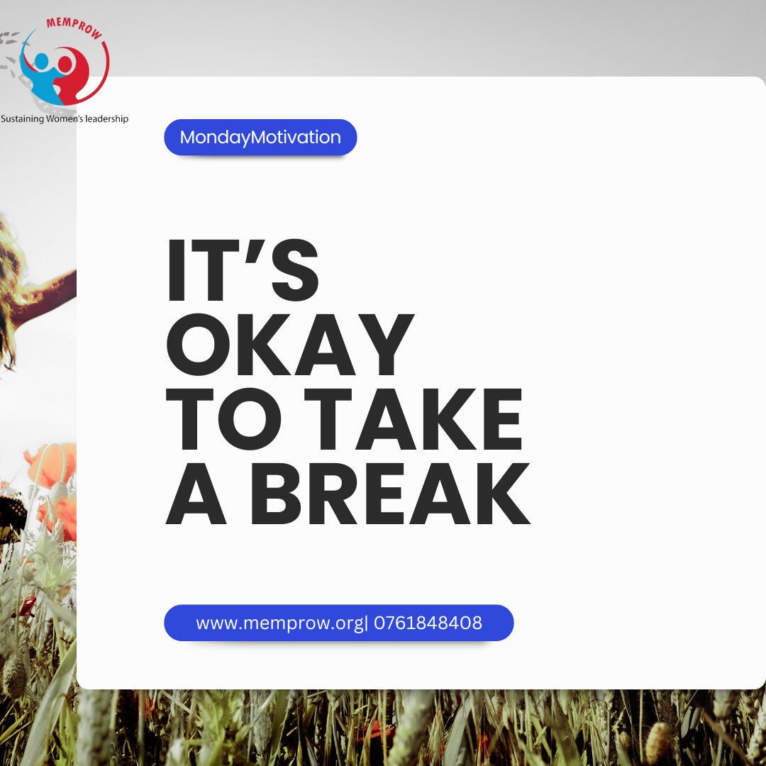 MEMPROWUganda's tweet image. Activism is heart work. Feminism is life's work. Every day, we show up in big ways and small for justice, equity & dignity. But in a world that never stops demanding, remember this: pausing is not quitting. Rest is resistance.
#MondayMotivation