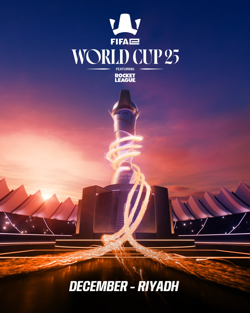 FIFAe's tweet image. Fasten your seatbelts and prepare for kickoff ⚽🚗 

The FIFAe World Cup featuring Rocket League👇

🌎 Regional Online Qualifiers open to nations from across the globe
🔝 16 nations will qualify for the #FeWC
🖱️ Sign up on FIFA.GG and stay tuned! 

#FeWC…
