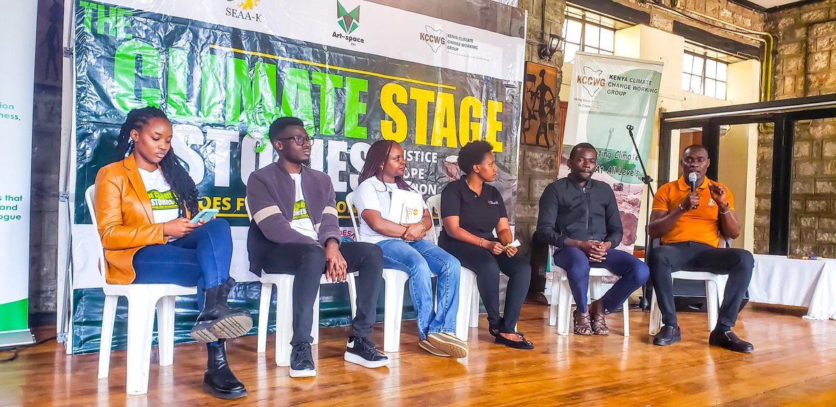 k_iuesa's tweet image. Explosive. Bold. Impactful.
#TheClimateStage brought together passionate young voices, creatives, and advocates to show real inclusion in climate policy and action.
From vibrant showcase of talent to powerful panel discussions
#ClimateAction
@KCCWG
@SEAAKenya
@artspace254