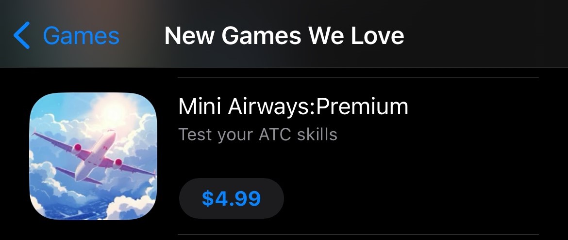 erabit_studios's tweet image. 🎉Double the celebration!
#Erabit is proud to announce that #Methods: Complete Edition and #MiniAirways: Premium have both been featured in New Games We Love on the App Store!
🔍 Dive into mystery or ✈️ take to the skies—now’s the perfect time to play!
#indiegames #AppStore