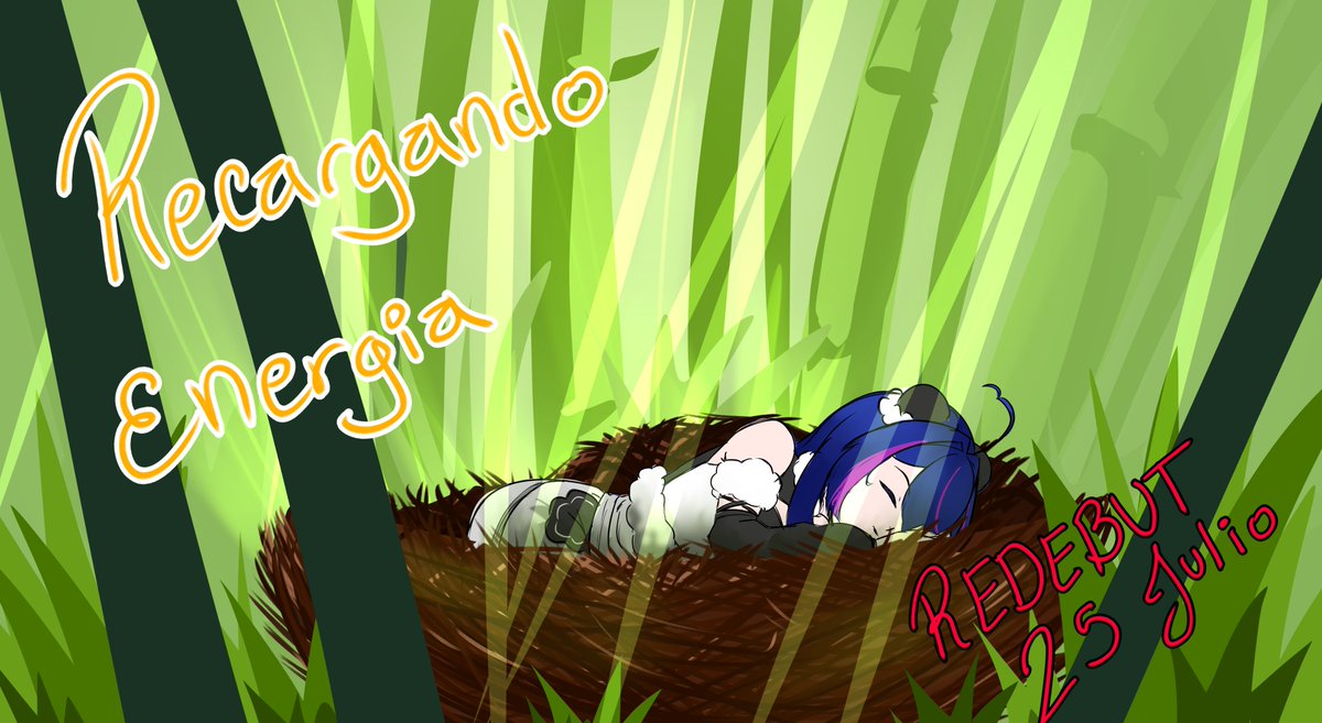 RyuoseiVT's tweet image. ✨💙 Es hora de recargar energias para el 25 de julio! los estare esperando! la panda necesita una recarga de energia para que la dragon salga a relucir finalmente el redebut! 💙✨