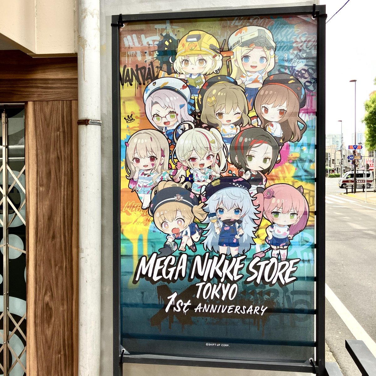 MEGANIKKESTORE's tweet image. 🟢MEGA NIKKE STORE TOKYO🟢
✨MEGA NIKKE STORE TOKYO 1周年フェア 開催中✨
開催期間:6月6日(金)~7月27日(日) まで
1周年を記念して描き起こしイラストを使用した
グッズやグラッテを販売中です‼️
店内には可愛い装飾やパネルもあるので、
是非記念に撮影していってください📷…