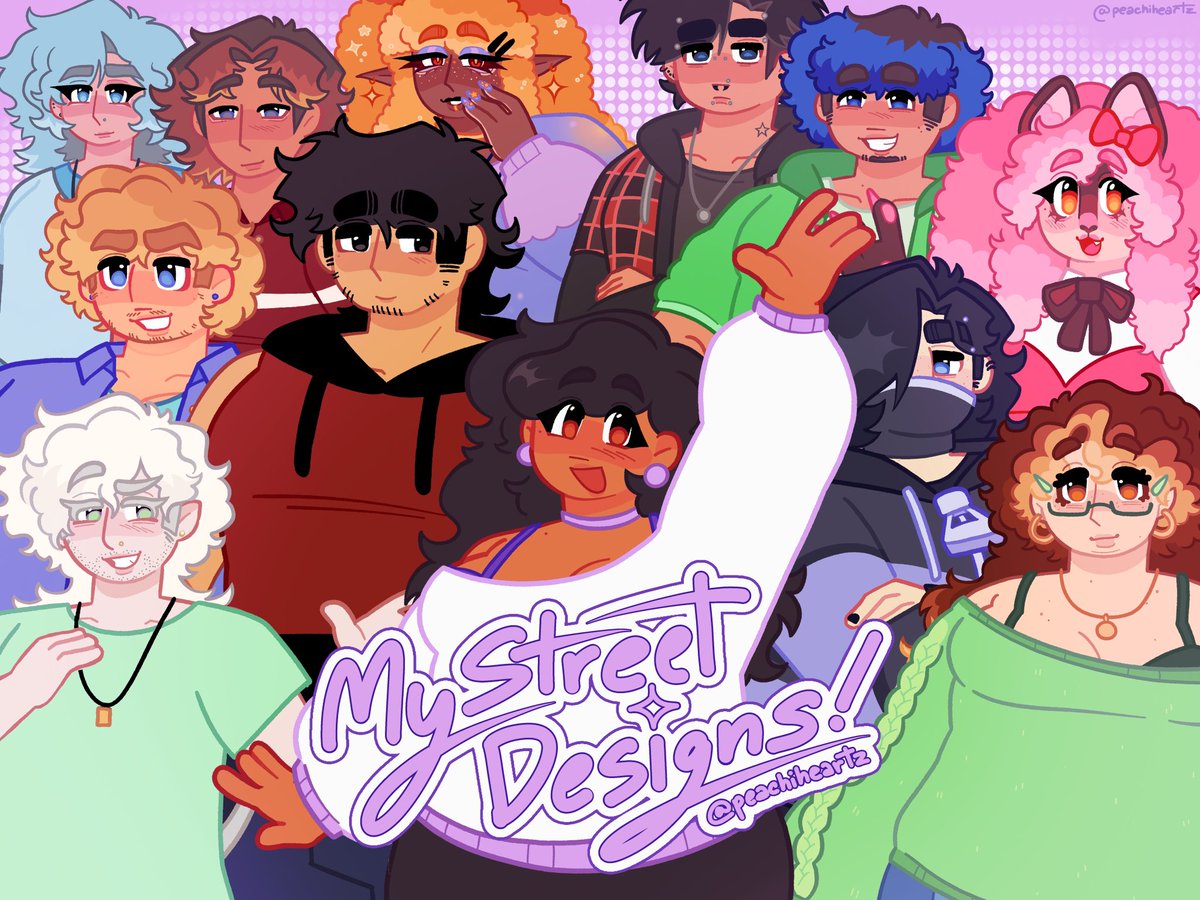 peachiheartz's tweet image. Meet the Cast of MyStreet Season 3!! πβ¨
π§΅Full Designs below !
#aphtwt #mystreet