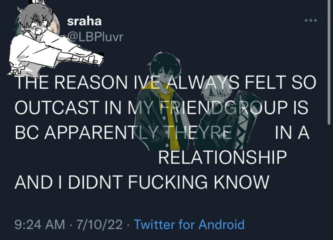 How I imagine the dynamic is